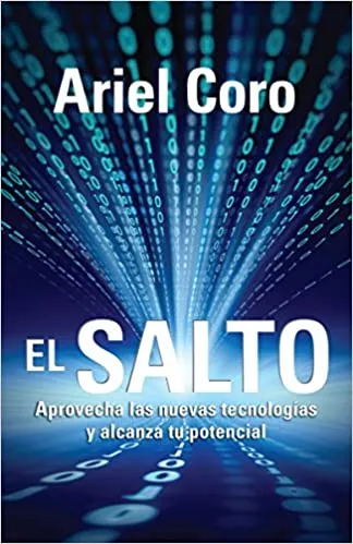 "El Salto" book cover by Ariel Coro